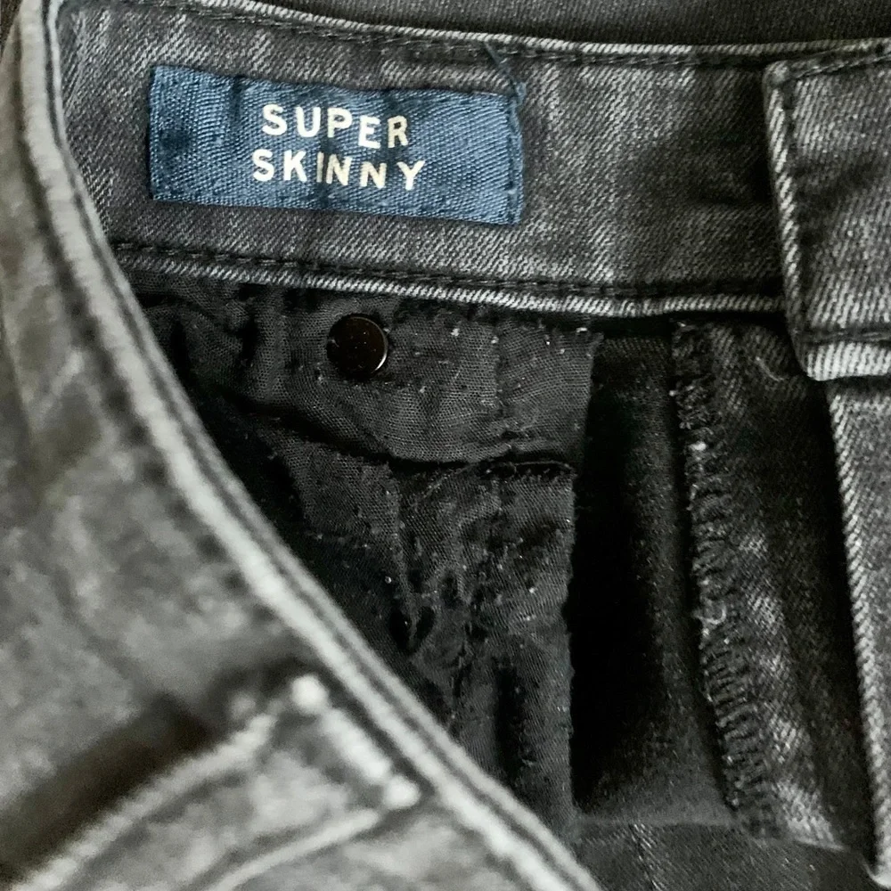 Aeropostale Men’s Black Jeans Super Skinny Size 30x32